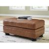 Picture of Carianna Leather Ottoman