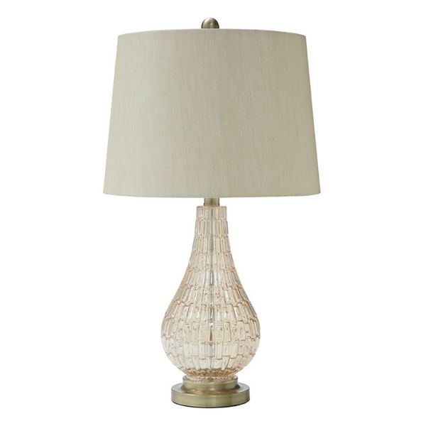 Picture of Latoya Glass Metal Table Lamp