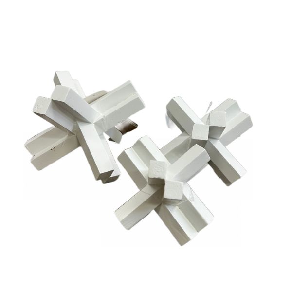 Picture of White Puzzle Statuary Set Of Three