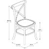 Picture of Alesi White Dining Chair