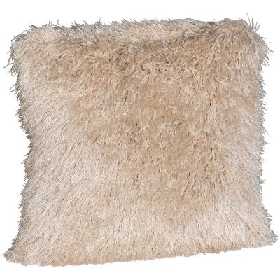Picture of Champagne Sparkle Shag 20x20 Pillow