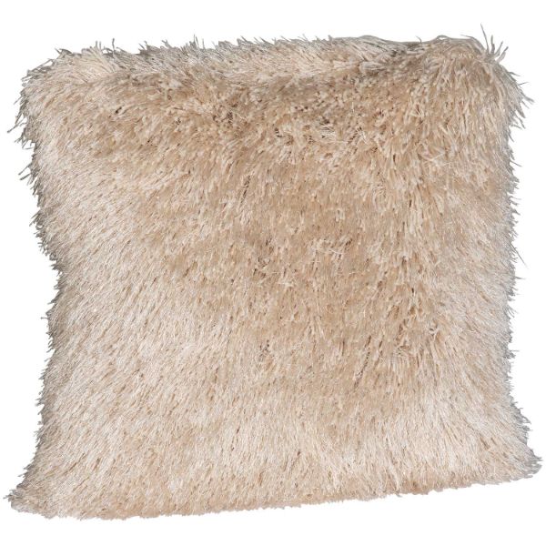 Picture of Champagne Sparkle Shag 20x20 Pillow