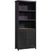 Picture of Cottage Road Black Bookshelf with Storage