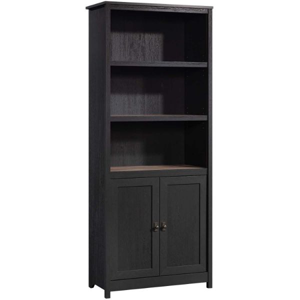 Picture of Cottage Road Black Bookshelf with Storage