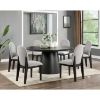 Picture of Saturn Gray Upholstered Dining Side Chair