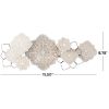 Picture of Brown Wood Flower Wall Decor Metal Wire