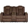 Picture of Wolfridge Dual Power Recline Console Loveseat