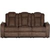 Picture of Wolfridge Dual Power Recline Sofa with Drop Table