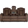 Picture of Wolfridge Dual Power Recline Sofa with Drop Table