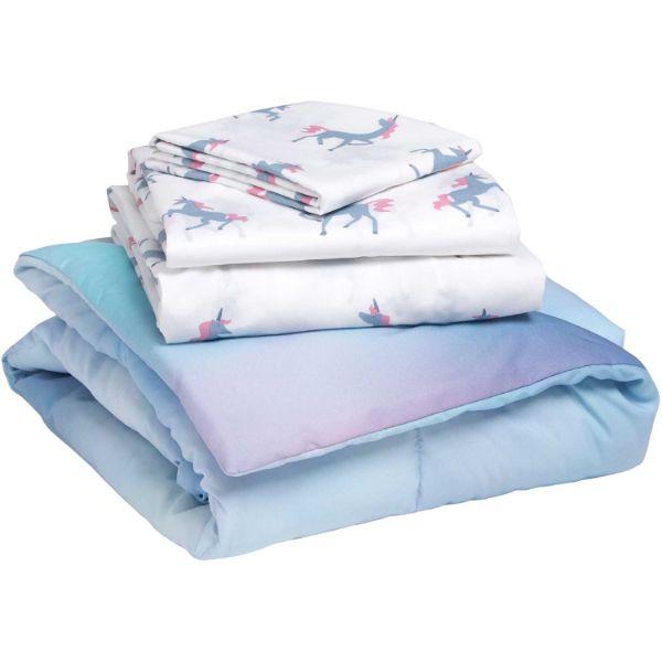 Picture of Girls 4-Piece Toddler Bedding Set