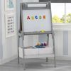 Picture of Chelsea White Double-Sided Storage Easel with Pape