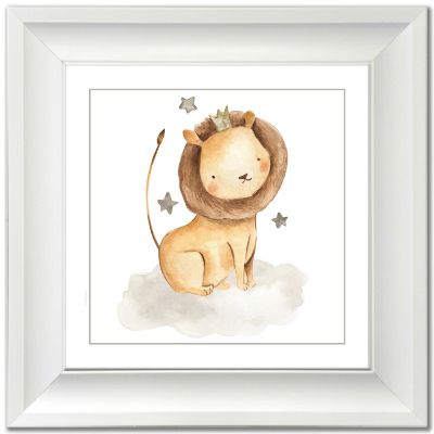 Picture of Lion With Stars Art