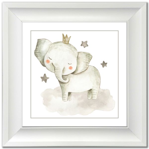 Picture of Elephant With Stars Art