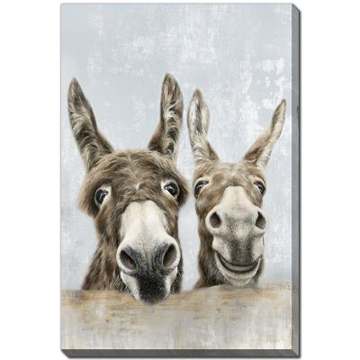 Picture of The Donkeys Canvas Wall Art