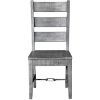 Picture of Tuscany Gray Ladderback Wood Side Chair