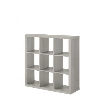 Picture of Flawn Nine Cube Open Bookcase, Gray