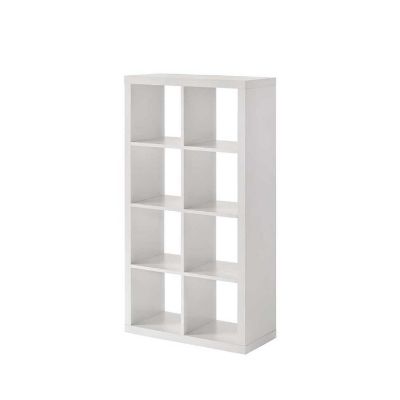 Picture of Flawn Eight Cube Open Bookcase, White