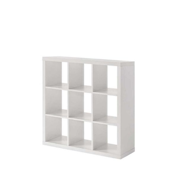 Picture of Flawn Nine Cube Open Bookcase, White