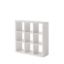 Picture of Flawn Nine Cube Open Bookcase, White