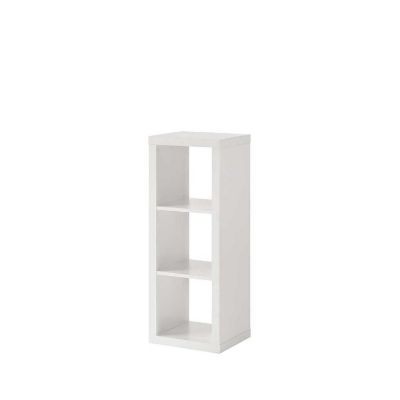 Picture of Flawn Three Cube Open Bookcase, White