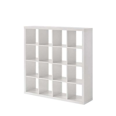 Picture of Flawn Sixteen Cube Open Bookcase, White