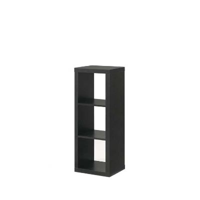 Picture of Flawn Three Cube Open Bookcase, Black