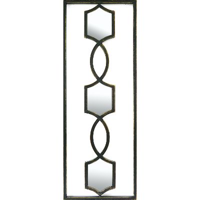 Picture of Metal Scroll With Mirror Accent