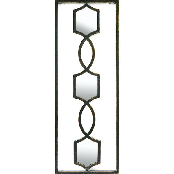 Picture of Metal Scroll With Mirror Accent