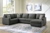 Picture of Edenfield Charcoal 3 Piece Sectional with RAF Chai