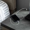 Picture of Forge Gray 2-Drawer Nightstand