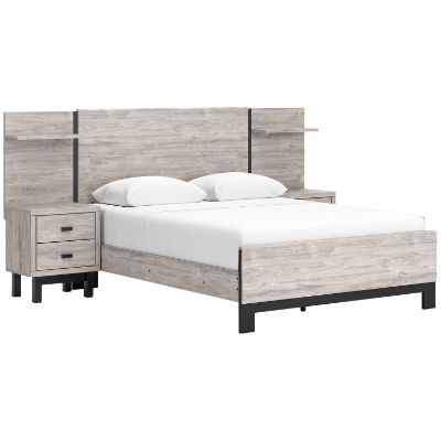 Picture of Vessalli Queen Panel Bed With Extensions