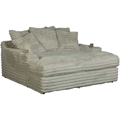 Picture of Snuggle Fog Gray Double Chaise