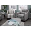 Picture of Rome Gray Ottoman