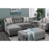 Picture of Rome Gray Ottoman