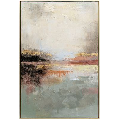 Picture of Warm Neutral Abstract Oil Painting