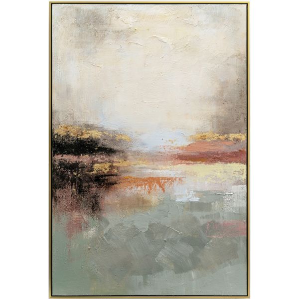Picture of Warm Neutral Abstract Oil Painting