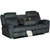 Picture of Charles Gray Reclining Sofa with Drop Table