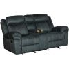 Picture of Charles Gray Recline Console Loveseat