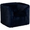 Picture of Lavish Midnight Blue Swivel Chair