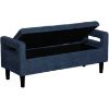 Picture of Kay Indigo Storage Bench