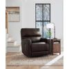 Picture of Emberla Leather Swivel Glider Recliner