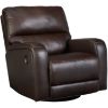 Picture of Emberla Leather Swivel Glider Recliner