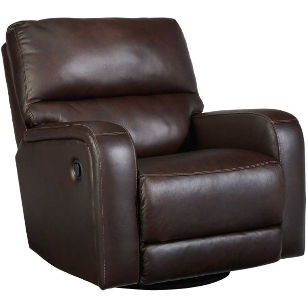 Picture of Emberla Leather Swivel Glider Recliner