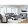 Picture of Biscoe Dual Power ZG Recline Console Loveseat