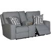 Picture of Biscoe Dual Power ZG Recline Console Loveseat