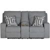 Picture of Biscoe Dual Power ZG Recline Console Loveseat