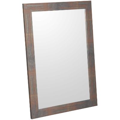 Picture of Aged Metal Look Wall Mirror