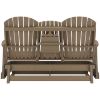 Picture of Hyland Wave Gliding Love Seat Natural