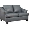 Picture of Genoa Steel Leather Loveseat