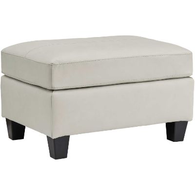 Picture of Genoa Coconut Leather Ottoman